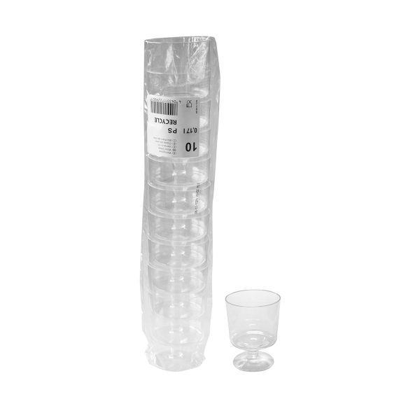 Čaša PS 170ml za vino, prozirna kristalka, 10/1 - (art.591) B.1.3