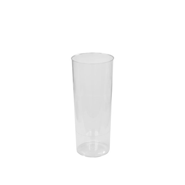 Čaša PS 300ml, baždar 0,20/0,25L, prozirna kristalka, 12/1 (art.924) B.1.6